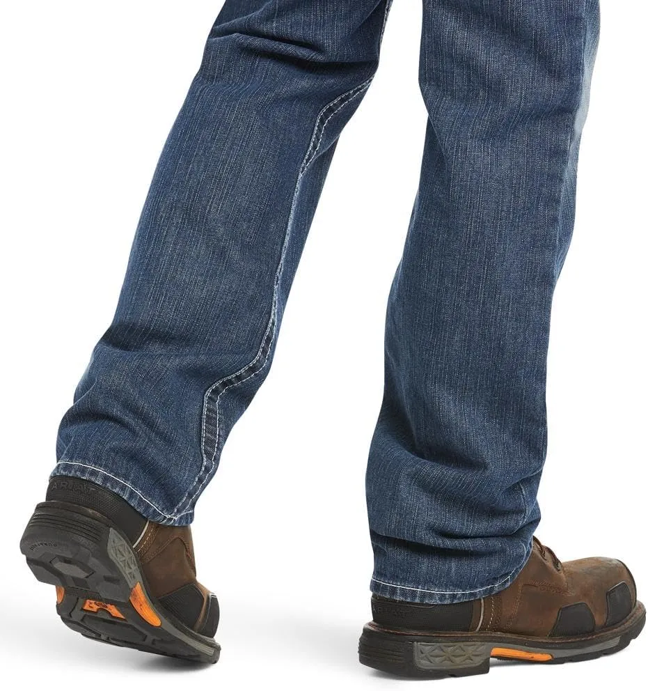 ARIAT Men's FR M4 Relaxed Ridgeline Glacier Jeans