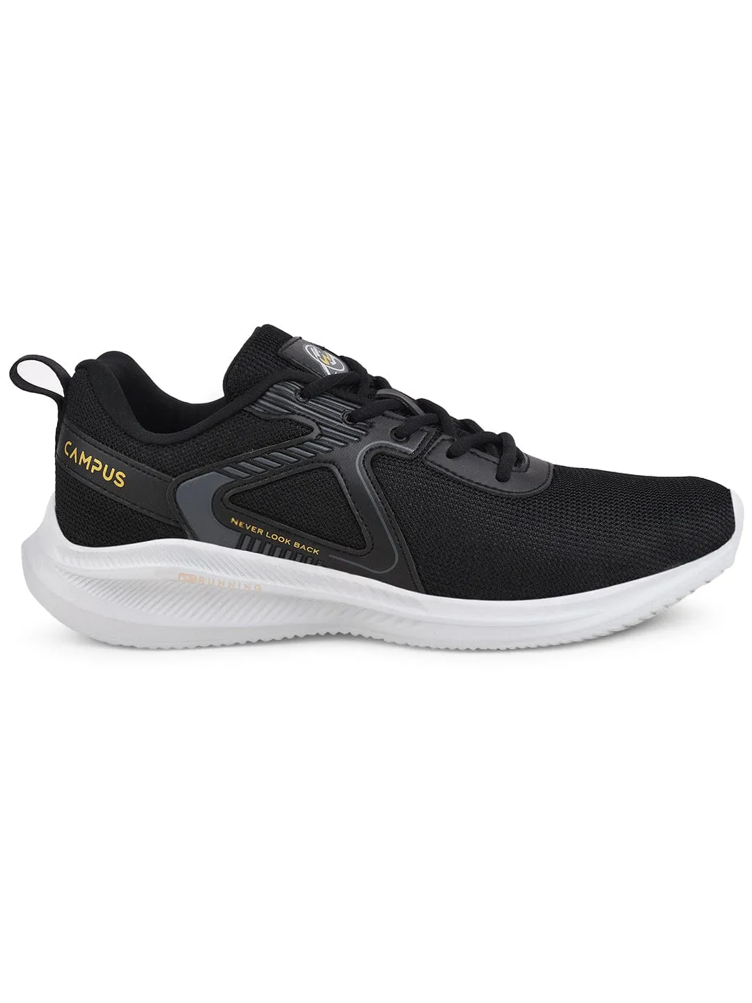 CAMP THIAGO Black Men's Running Shoes