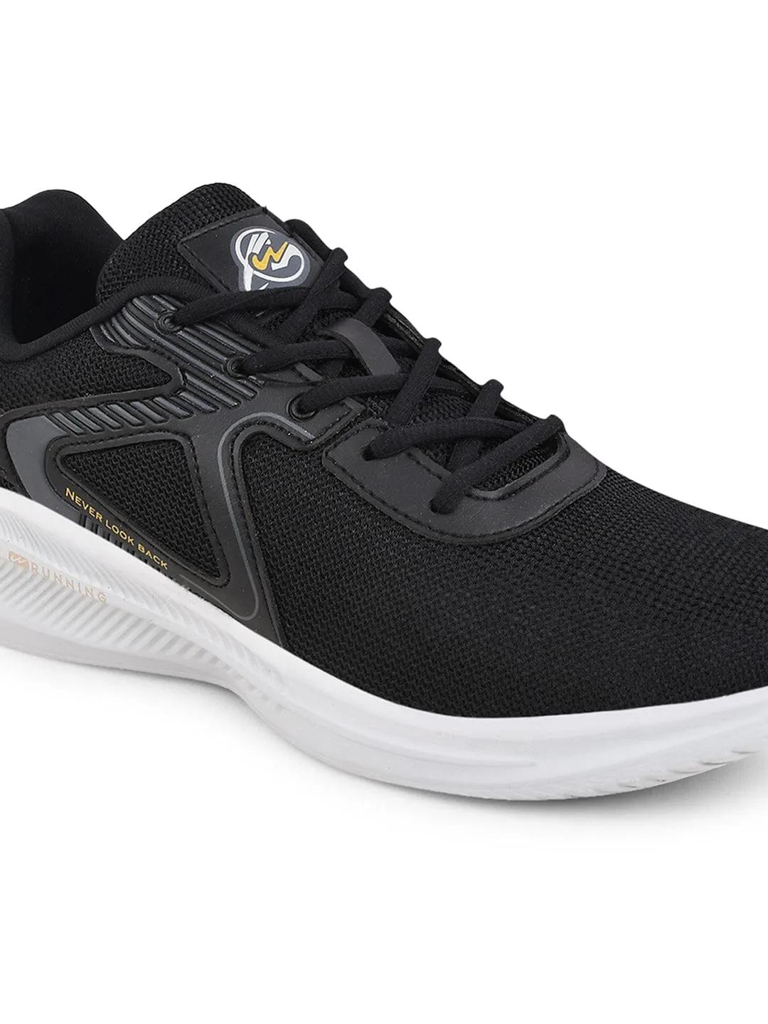 CAMP THIAGO Black Men's Running Shoes