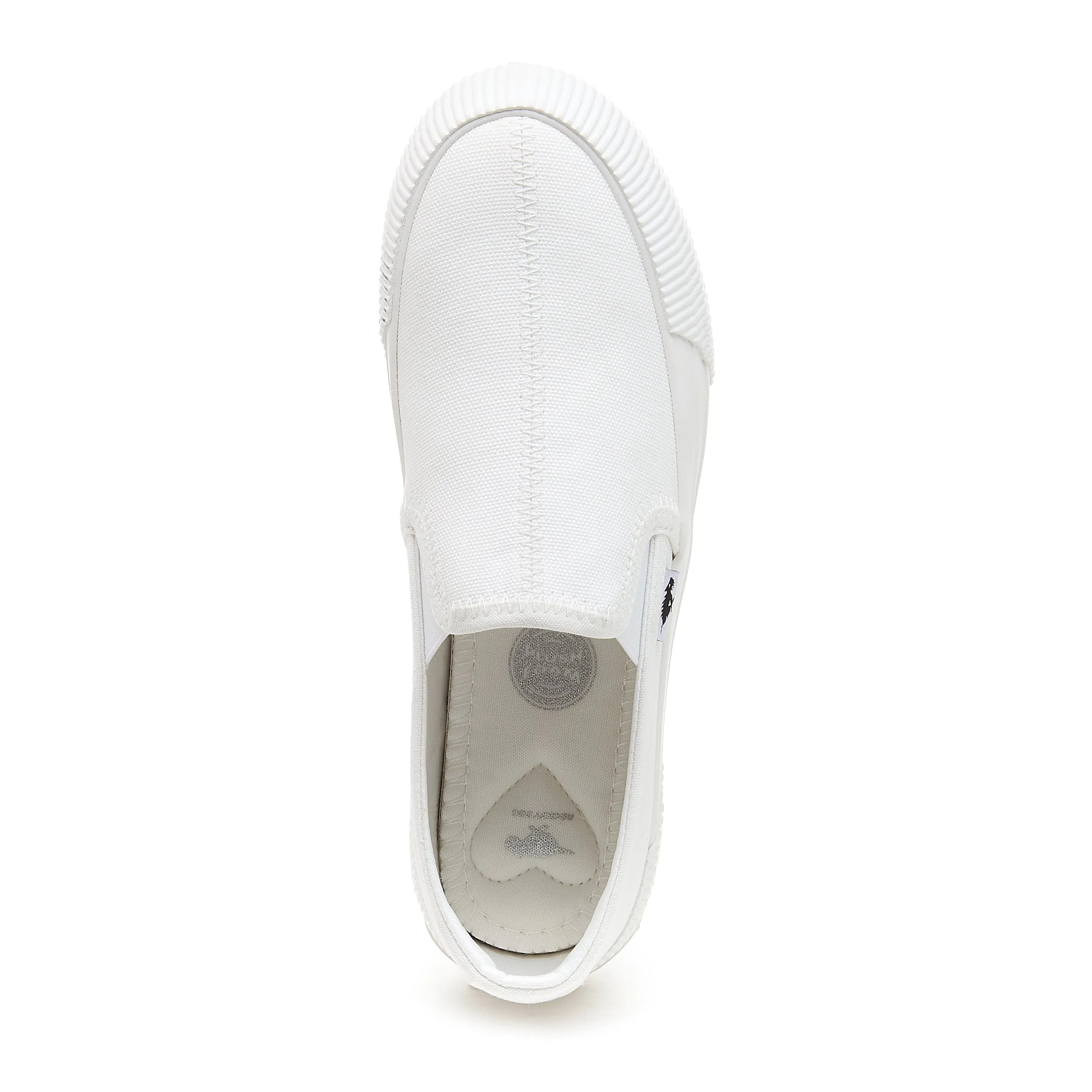 Cheery Classic White Slip On