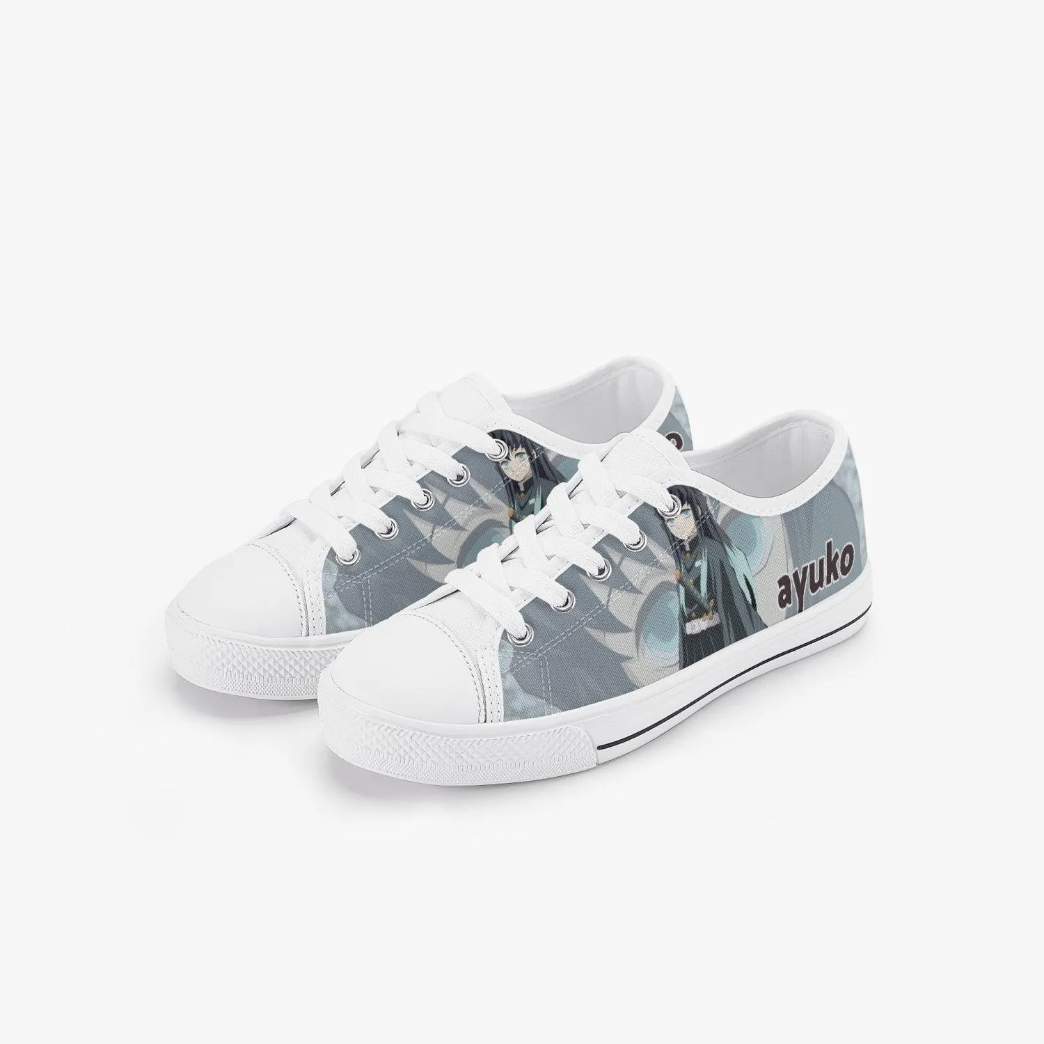 Demon Slayer Muchiro Tokito Kids A-Star Low Anime Shoes