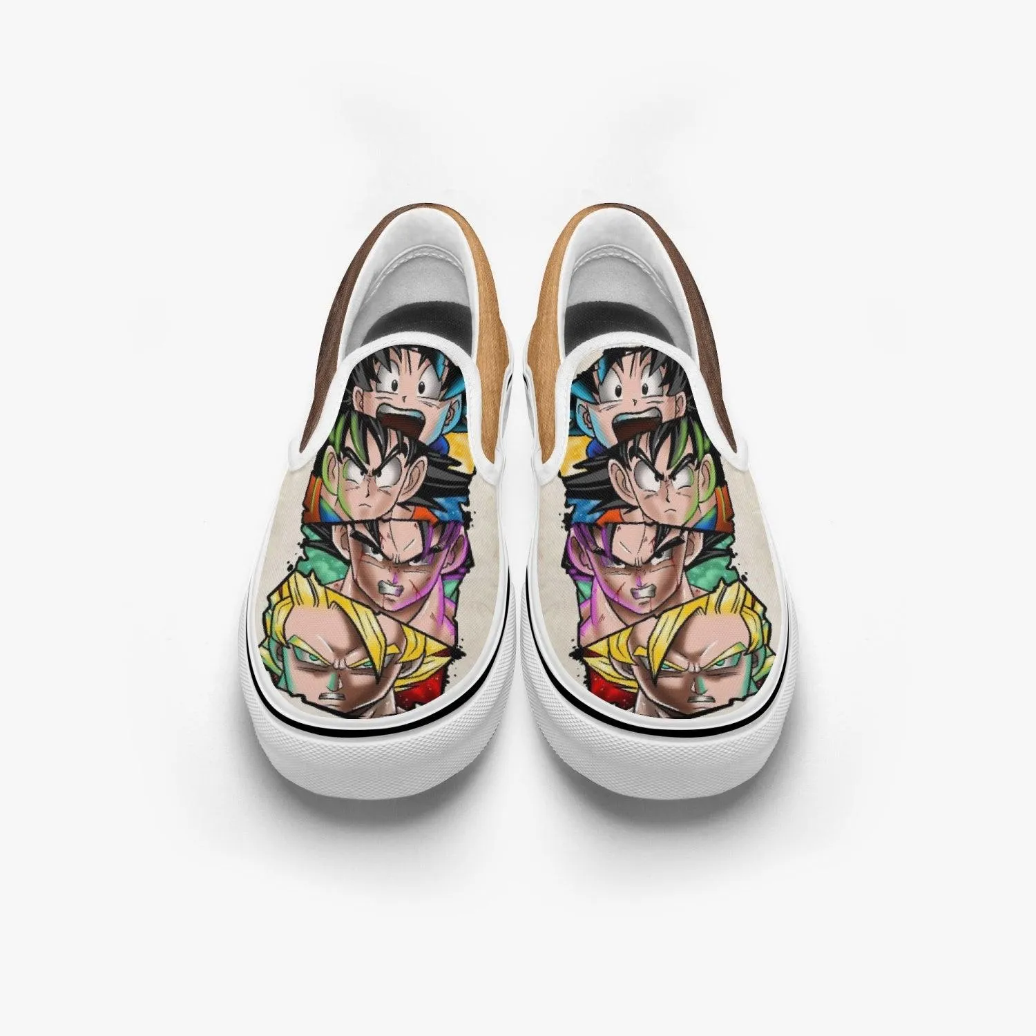 Dragon Ball Z Team Slip Ons Anime Shoes