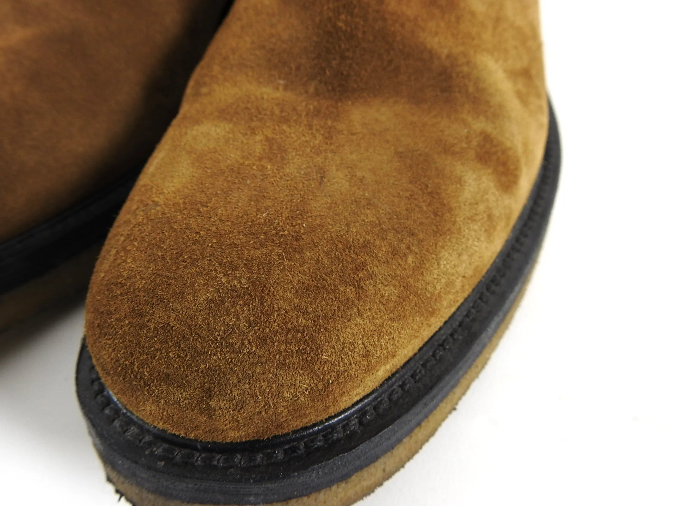 Dries Van Noten Brown Gumsole Chelsea Boots - 12
