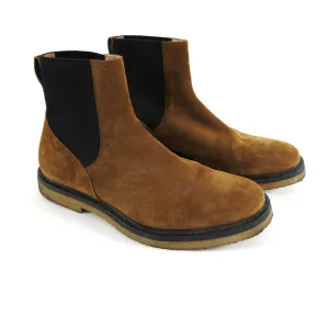 Dries Van Noten Brown Gumsole Chelsea Boots - 12