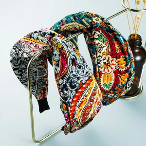 Fashion printing headband（AE4057）