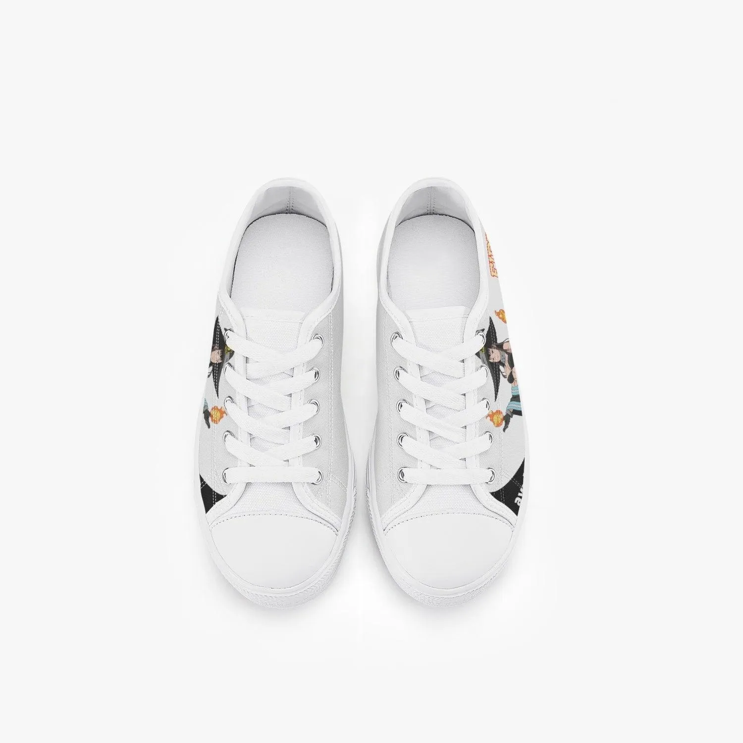 Fire Force Maki Oze Kids A-Star Low Anime Shoes