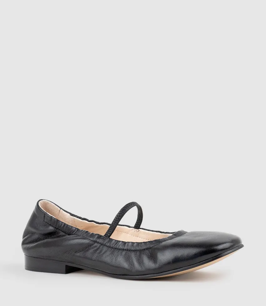FIRLA Ballet with Strap in Black