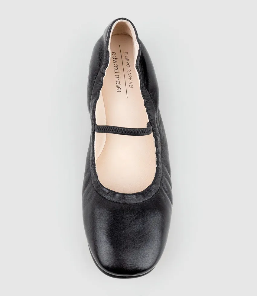FIRLA Ballet with Strap in Black