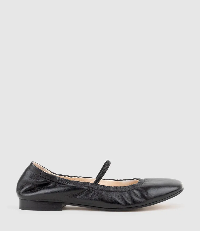 FIRLA Ballet with Strap in Black