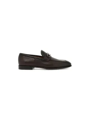 Foster Gancini Leather Loafers