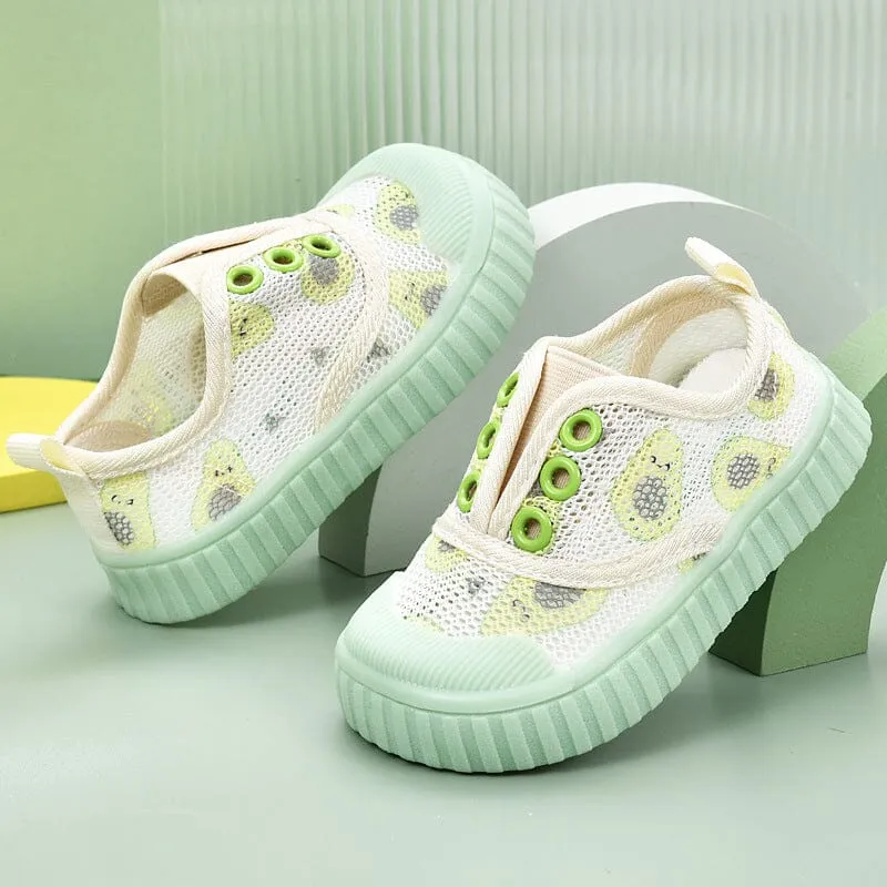 Fruit Mesh First Walker Sneakers