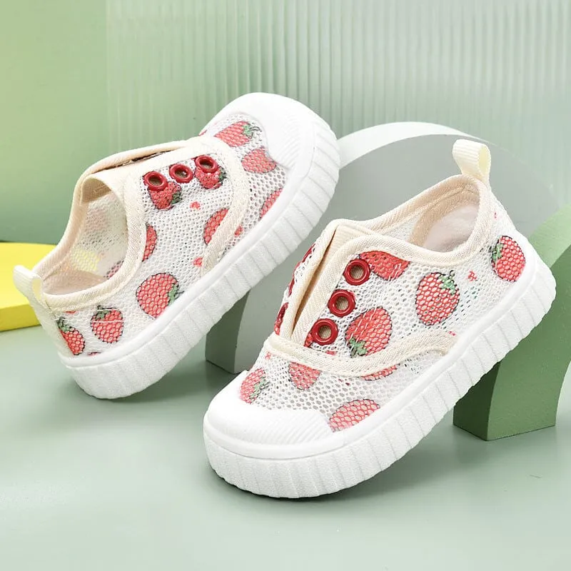 Fruit Mesh First Walker Sneakers