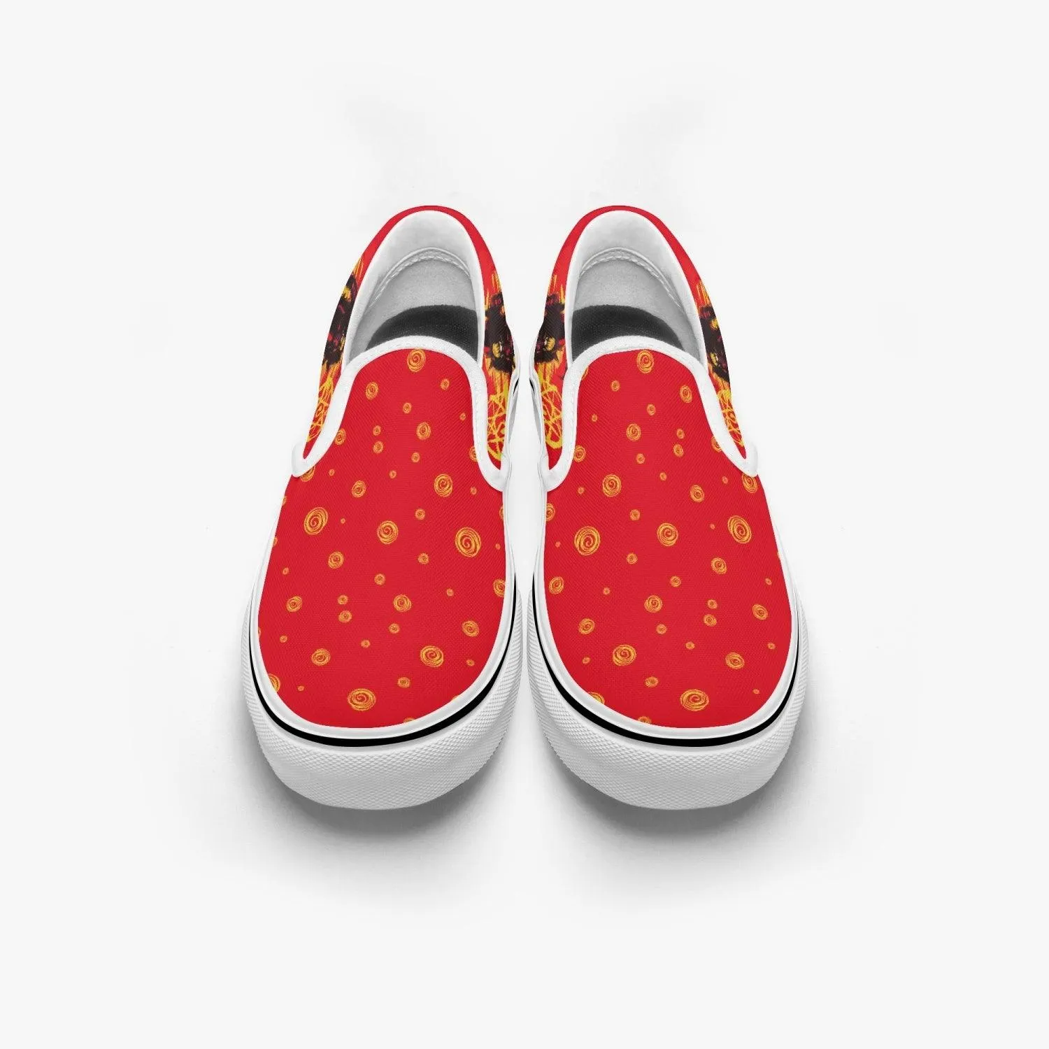 Fullmetal Alchemist Edward Slip Ons Anime Shoes