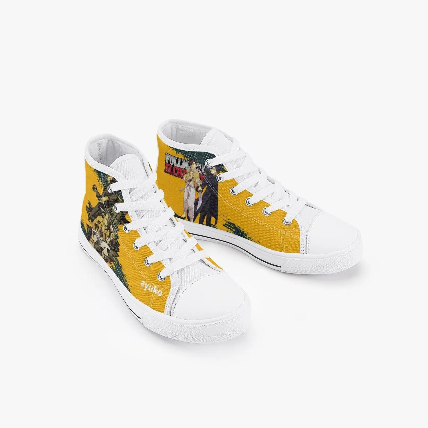 Fullmetal Alchemist Greed Kids A-Star High Anime Shoes