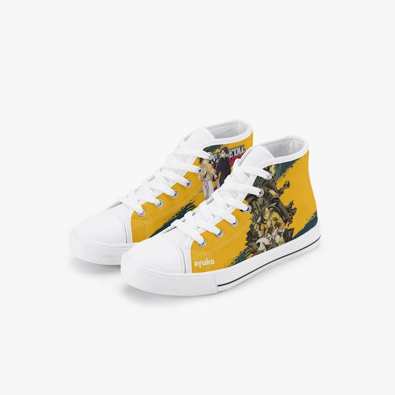 Fullmetal Alchemist Greed Kids A-Star High Anime Shoes