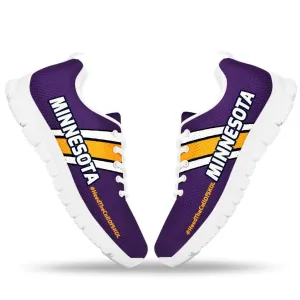#HeedTheCallOfSkol Minnesota Fan Running Shoes