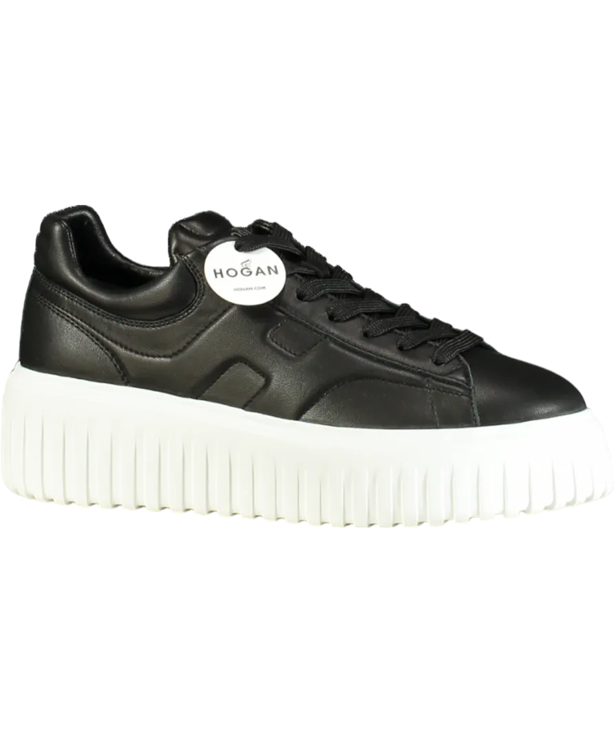 Hogan Black H-stripe Raised Sneaker UK 5 EU 38 👠