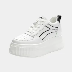 Joskaa 2024 New White Platform Sneakers Designer