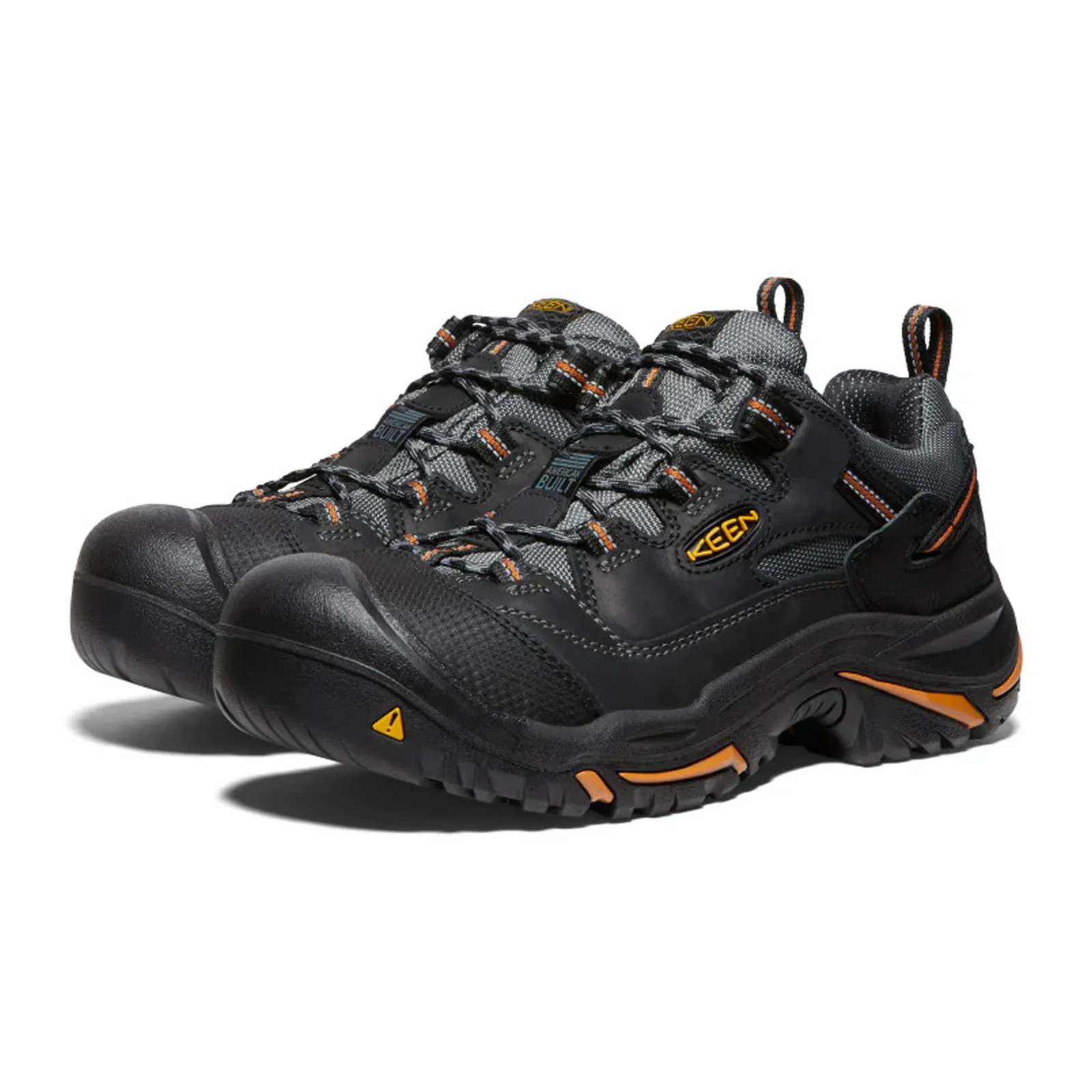 Keen Utility Braddock Low Steel Toe Work Shoe (Men) - Black/Bossa Nova