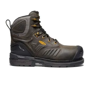 Keen Utility Philadelphia 6" Waterproof Composite Toe Work Boot (Men) - Cascade Brown/Black