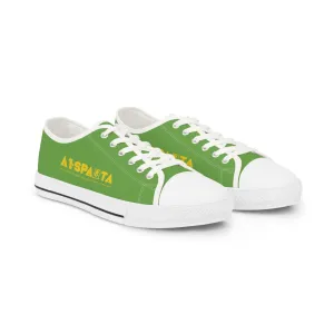 Light Green A1-Sparta Men's Low Top Sneakers