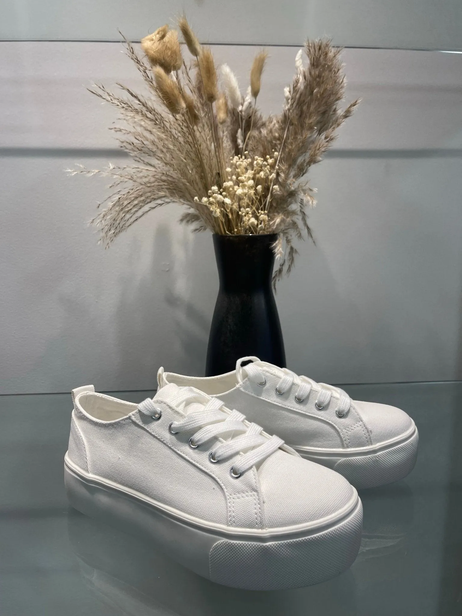 Memory Foam Platform Sneaker