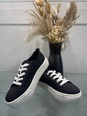 Memory Foam Platform Sneaker