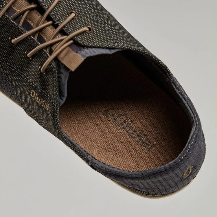 OluKai Men's Nohea Moku Shoes- Charcoal/Clay