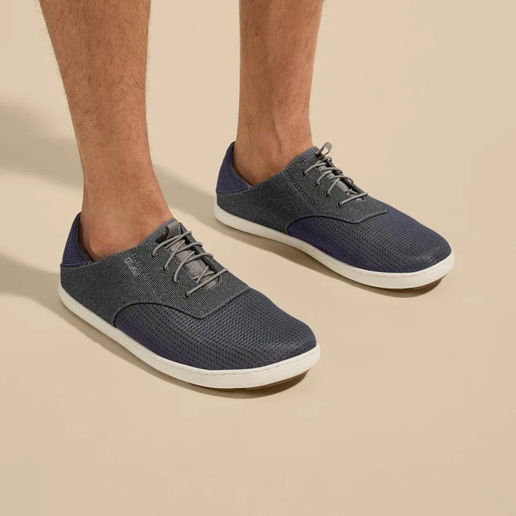 OluKai Men's Nohea Moku Shoes- Charcoal/Clay