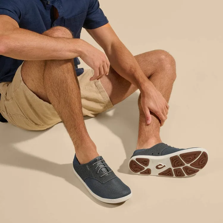 OluKai Men's Nohea Moku Shoes- Charcoal/Clay