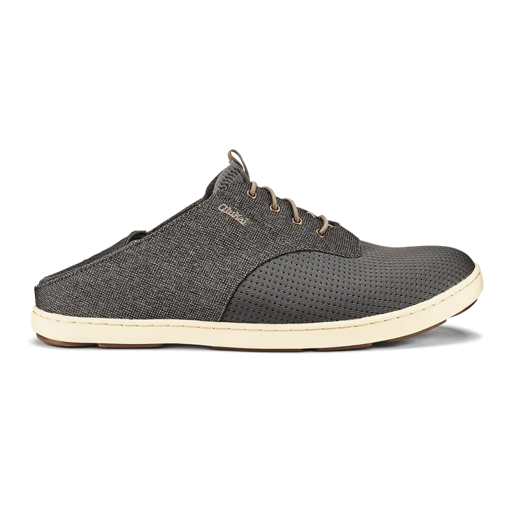 OluKai Men's Nohea Moku Shoes- Charcoal/Clay