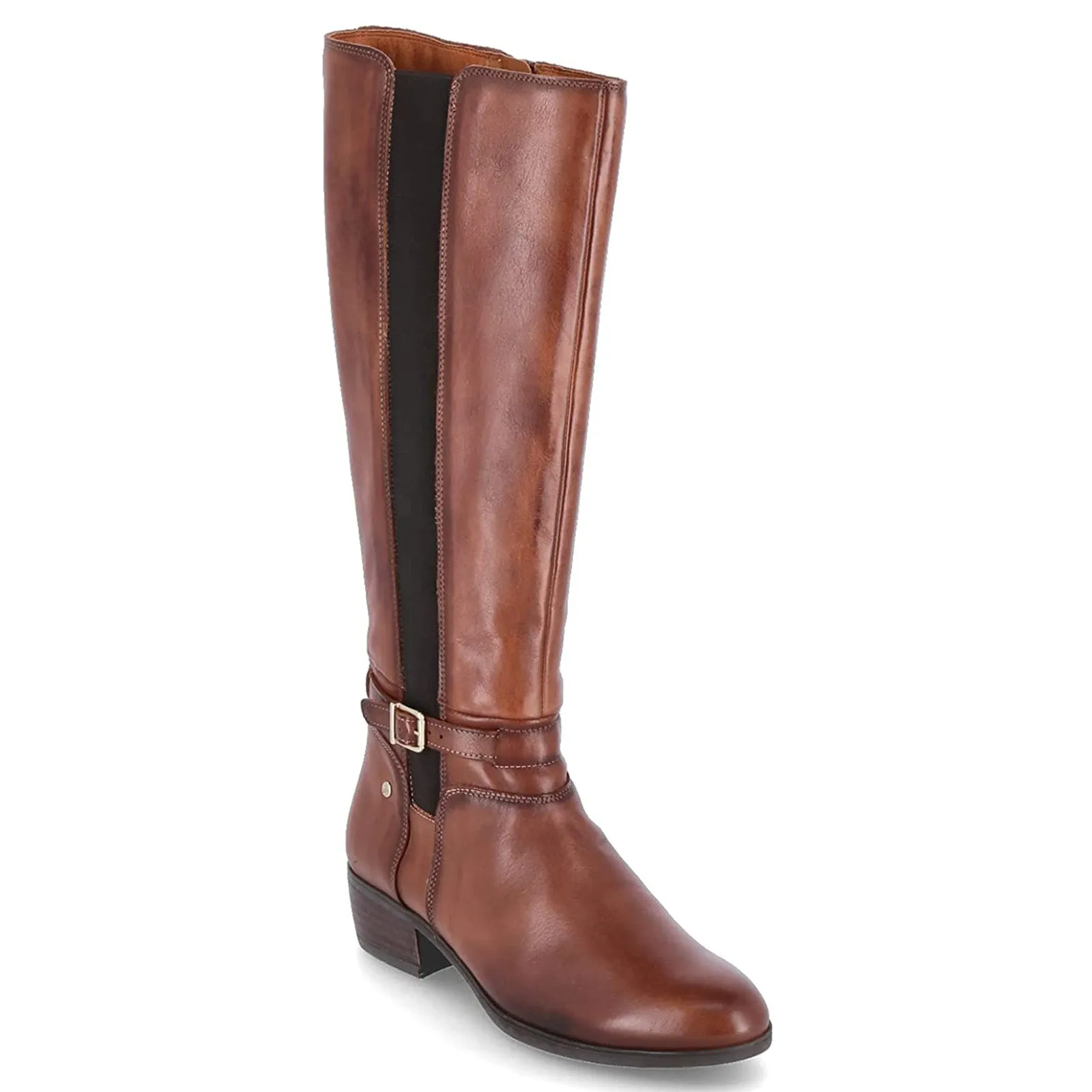 Pikolinos Daroca Calfskin Leather Women's Zip Up Knee High Boots