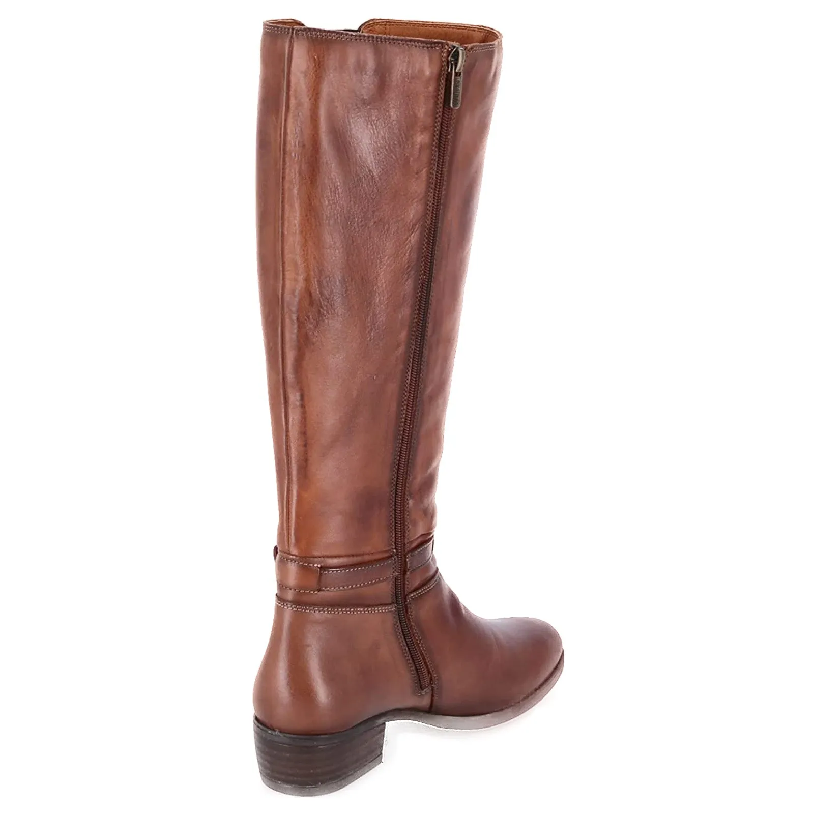 Pikolinos Daroca Calfskin Leather Women's Zip Up Knee High Boots