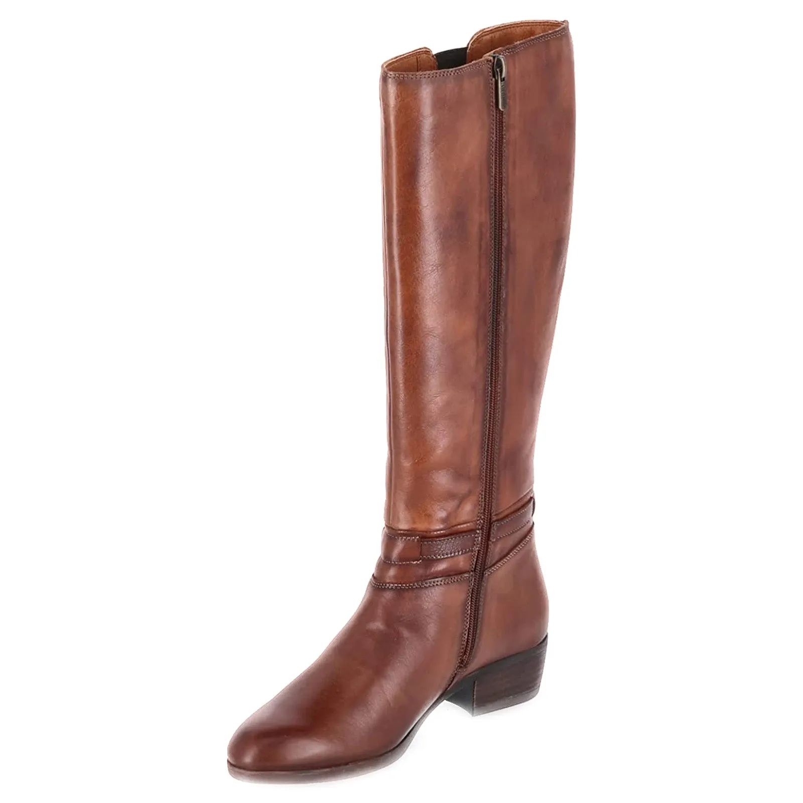 Pikolinos Daroca Calfskin Leather Women's Zip Up Knee High Boots