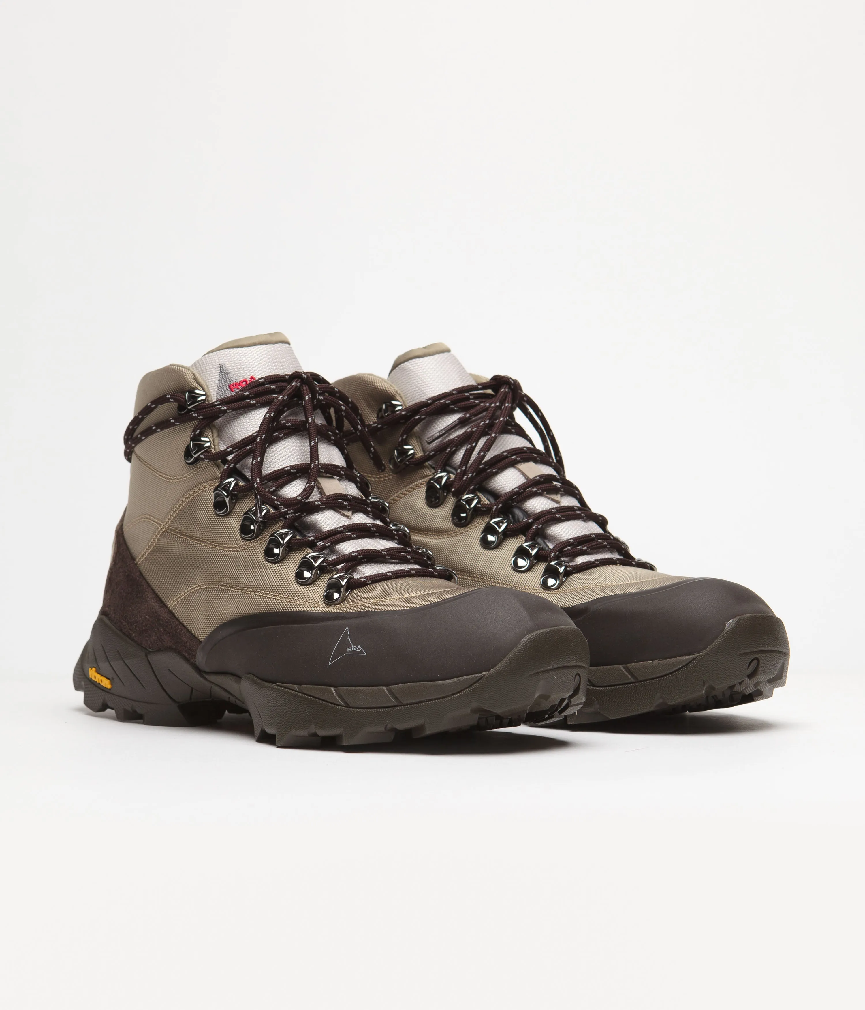 ROA Andreas Strap Shoes - Taupe Brown