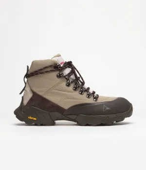 ROA Andreas Strap Shoes - Taupe Brown