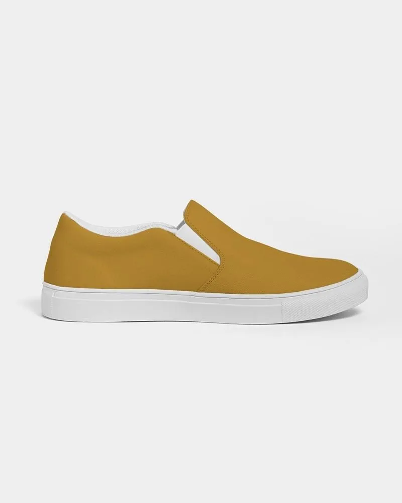 Shaded Orange Slip-On Canvas Sneakers | Women's | C0M38Y100K30