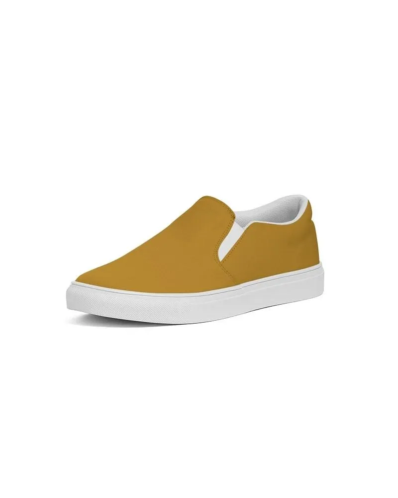 Shaded Orange Slip-On Canvas Sneakers | Women's | C0M38Y100K30