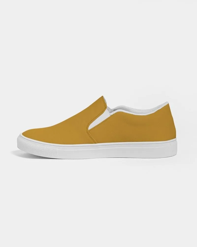 Shaded Orange Slip-On Canvas Sneakers | Women's | C0M38Y100K30