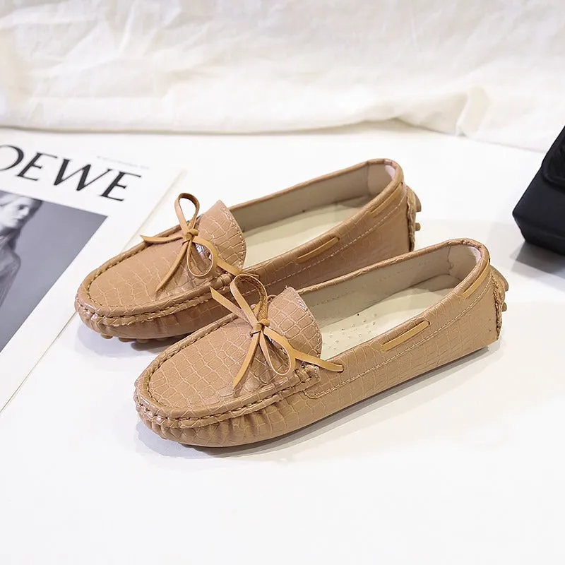 Soft Leather Trendy Comfortable Flat Women's Loafer