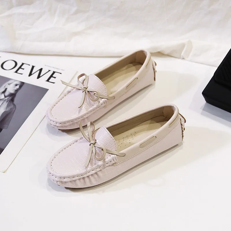 Soft Leather Trendy Comfortable Flat Women's Loafer