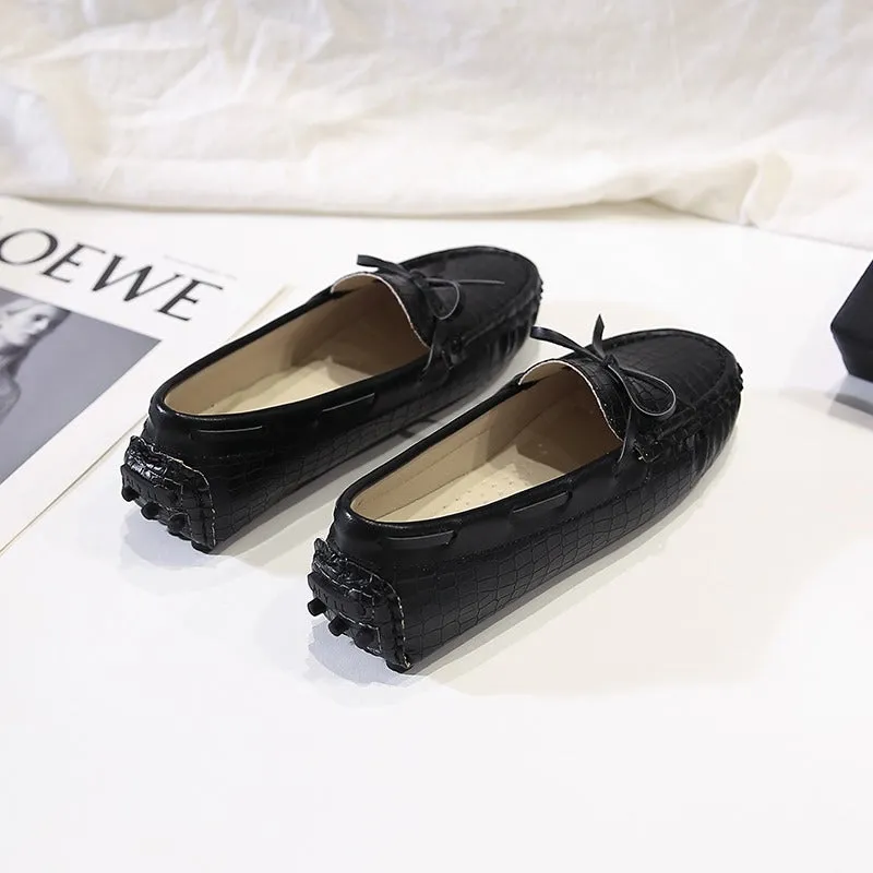 Soft Leather Trendy Comfortable Flat Women's Loafer