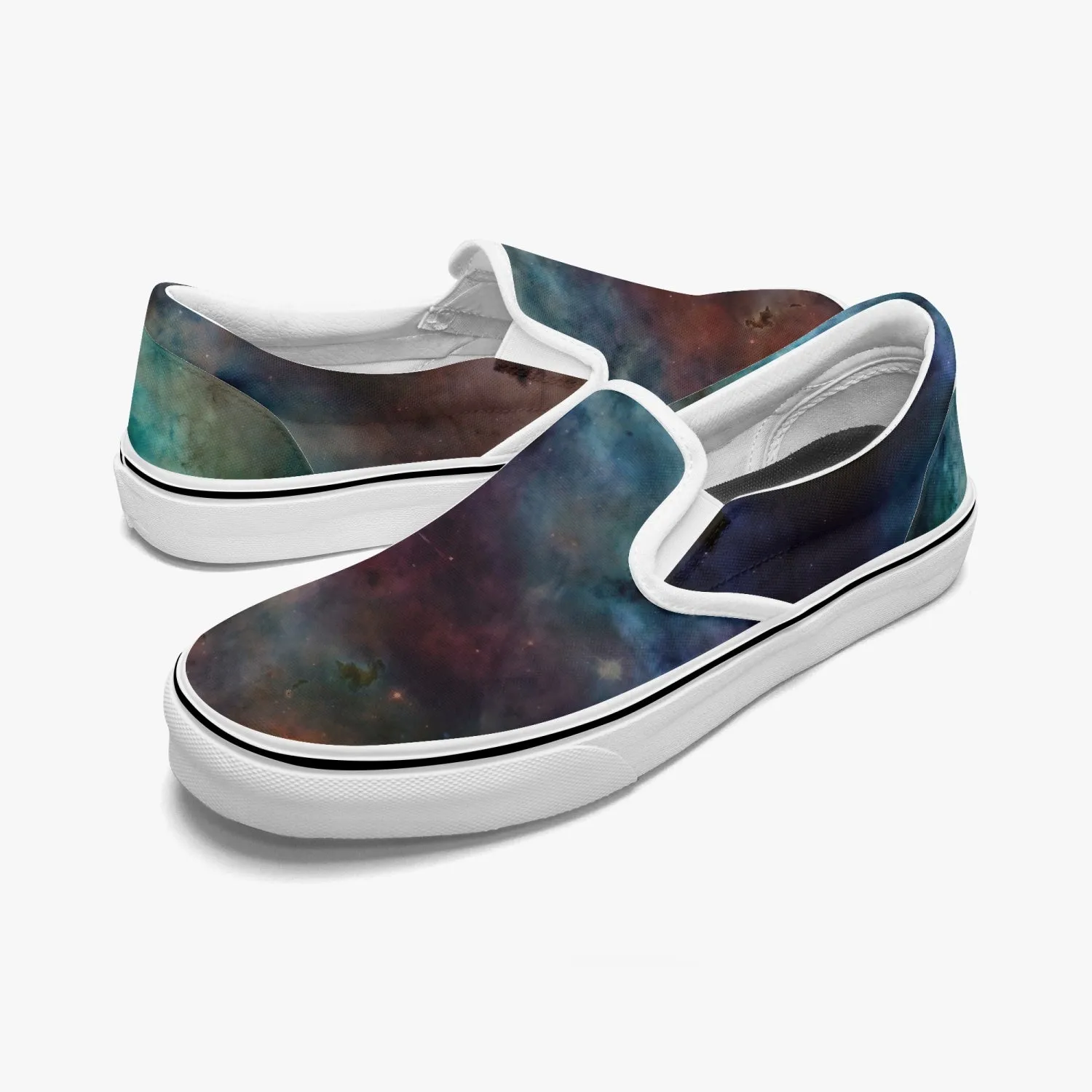 Sylas Split-Style Psychedelic Slip-On Shoes