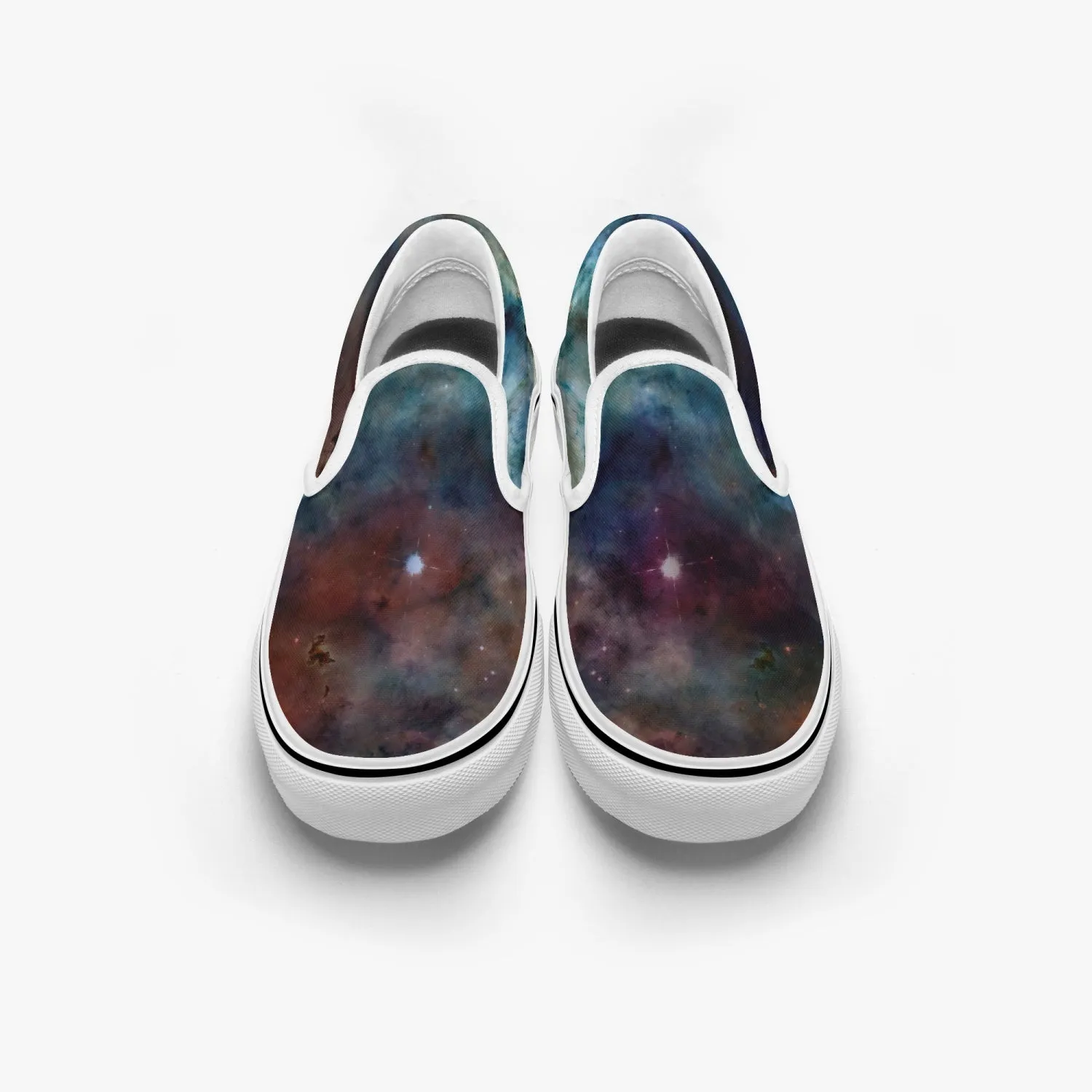 Sylas Split-Style Psychedelic Slip-On Shoes