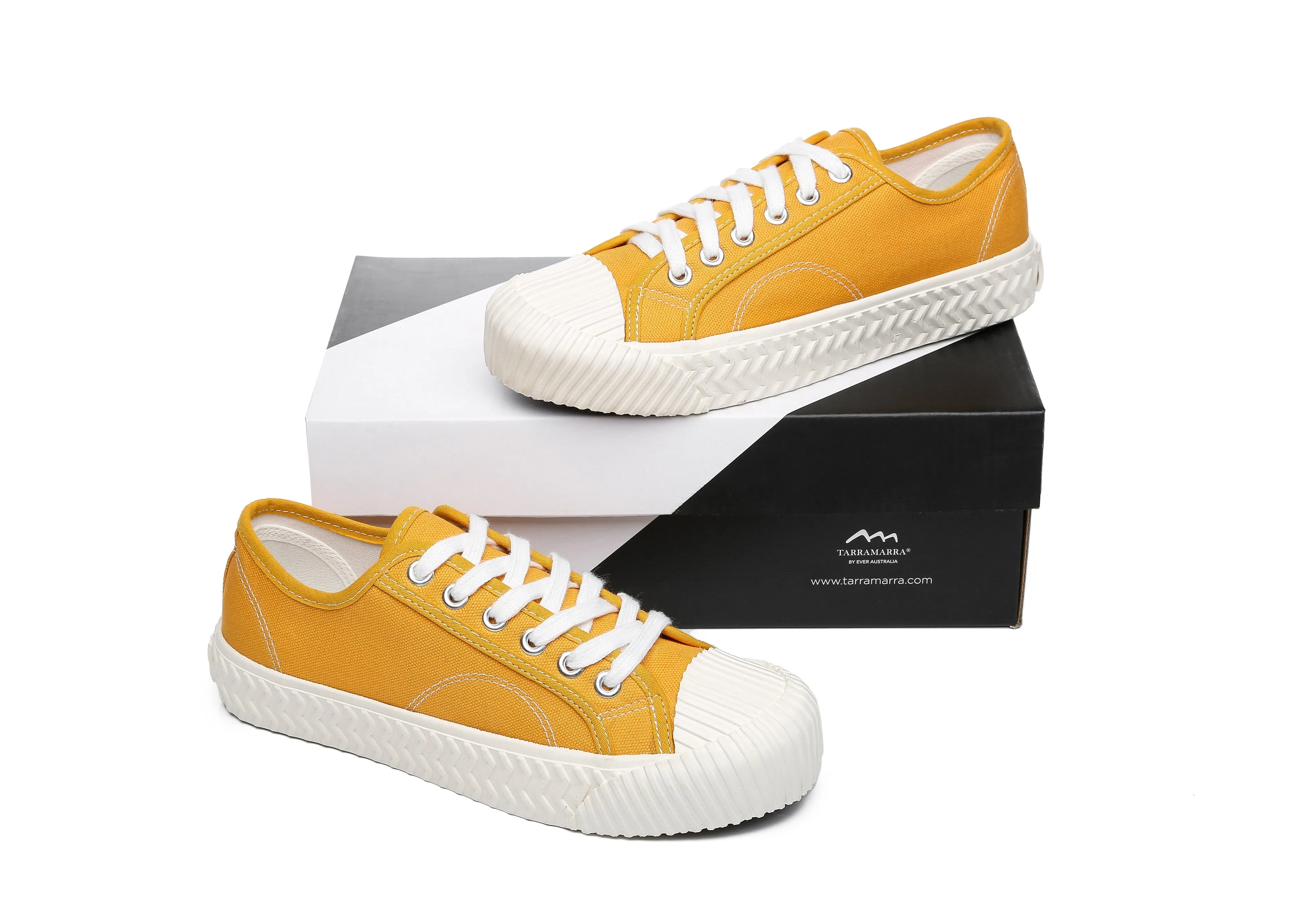 TARRAMARRA® Women Cracker Plus Lace-up Canvas Sneakers