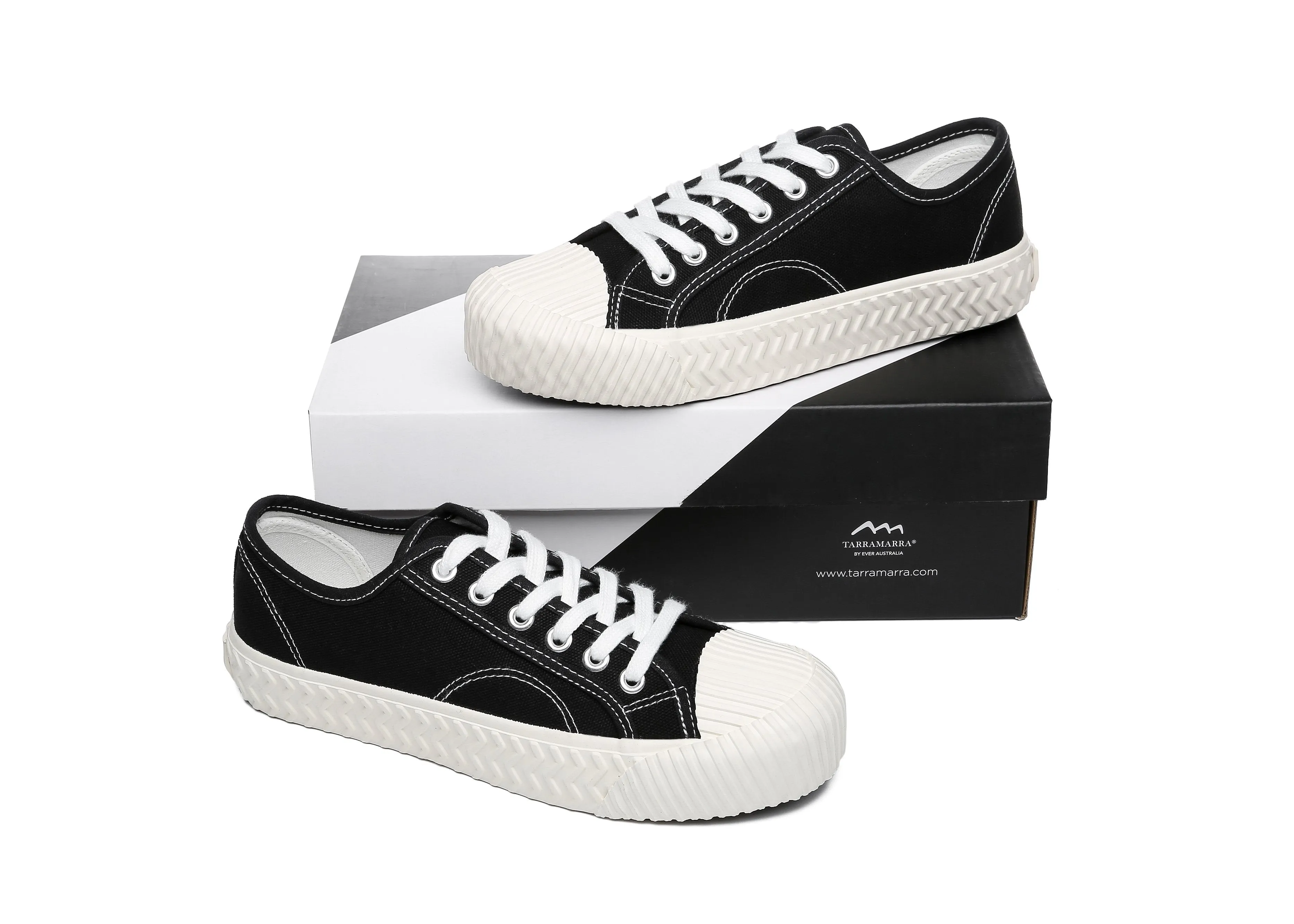 TARRAMARRA® Women Cracker Plus Lace-up Canvas Sneakers