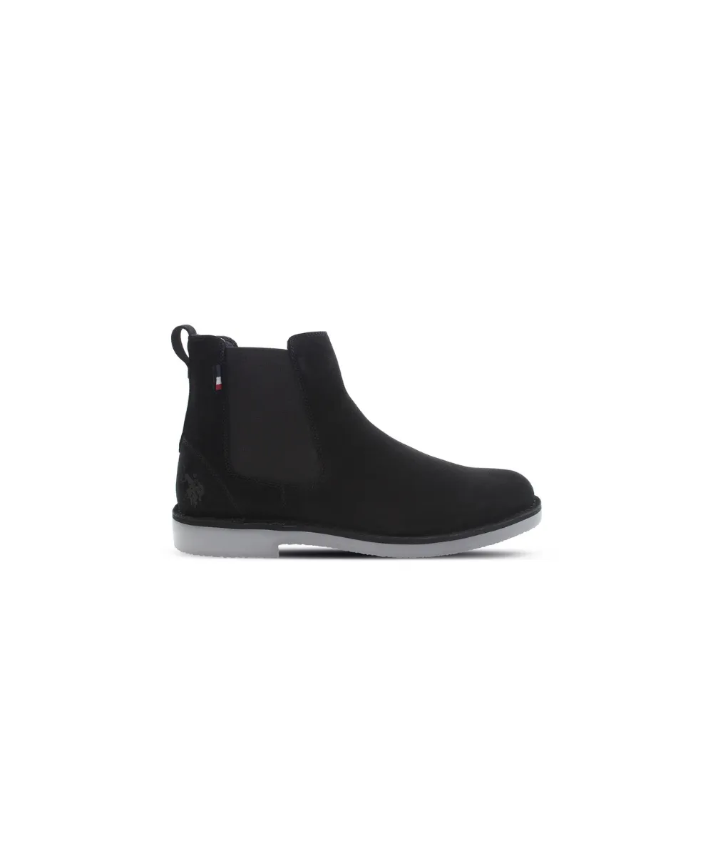 US POLO MEN'S SUEDE CHELSEA BOOTS