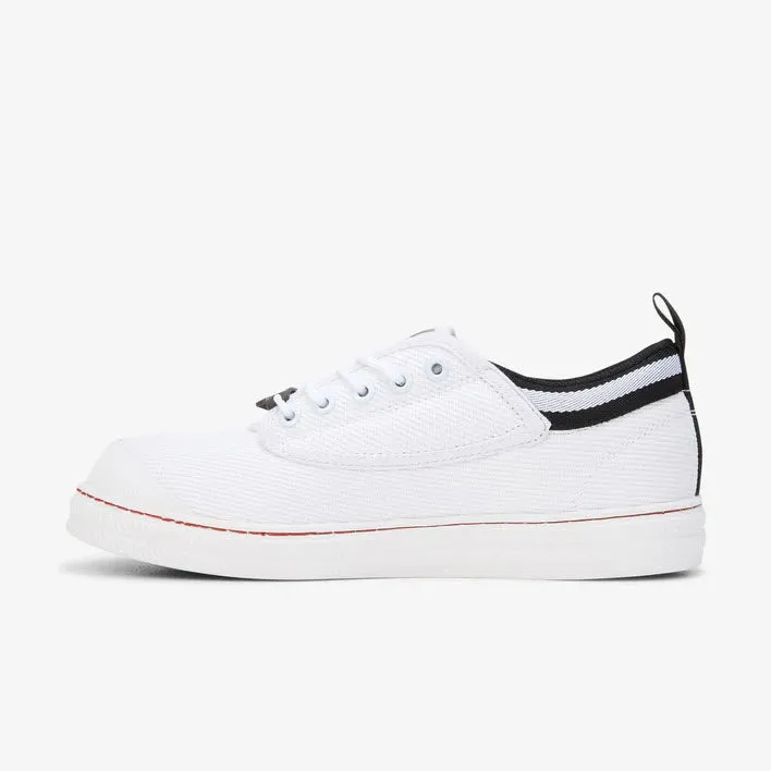Volley Steel Cap Toe Canvas White Rubber Sole