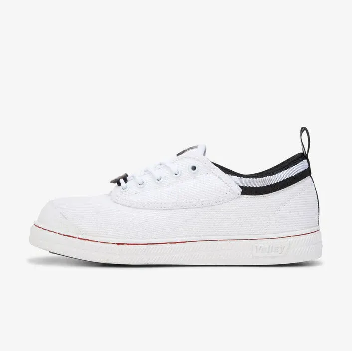 Volley Steel Cap Toe Canvas White Rubber Sole