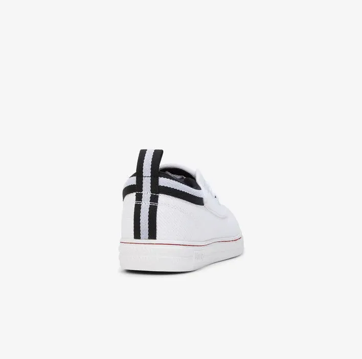 Volley Steel Cap Toe Canvas White Rubber Sole